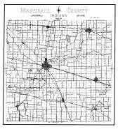 Marshall County Map, Marshall County 1956